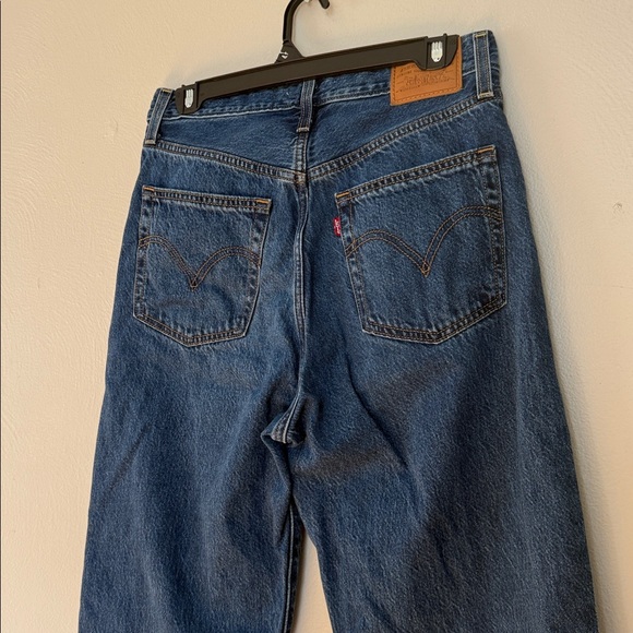 Levi's ribcage straight 29 Blue Denim Jeans - Picture 6 of 10
